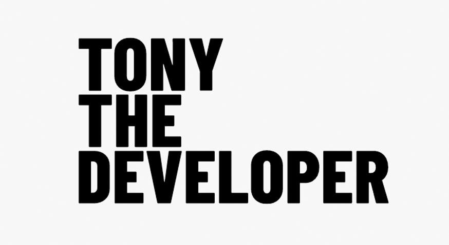 Home - Tony The Developer